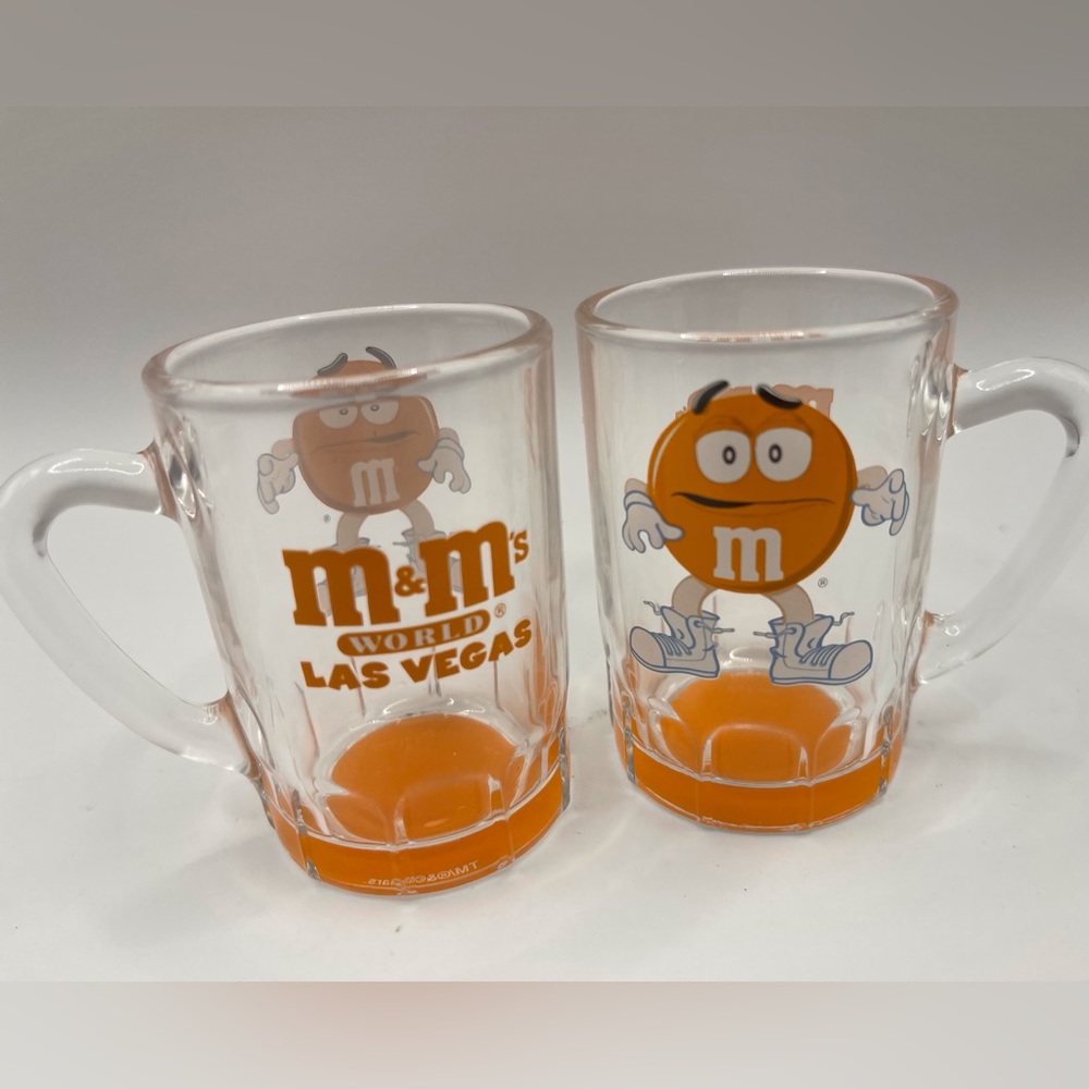 M&Ms World Las Vegas Shot Glasses